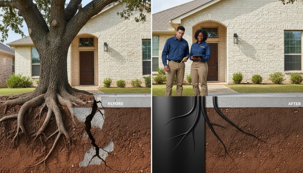 Root Barrier Installation in Austin: The 2026 Homeowner’s Guide to Foundation Protection