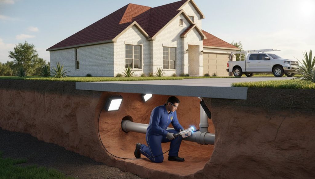 Under Slab Plumbing in Kyle, TX: The Complete Homeowner’s Guide to Leak Detection and Repair