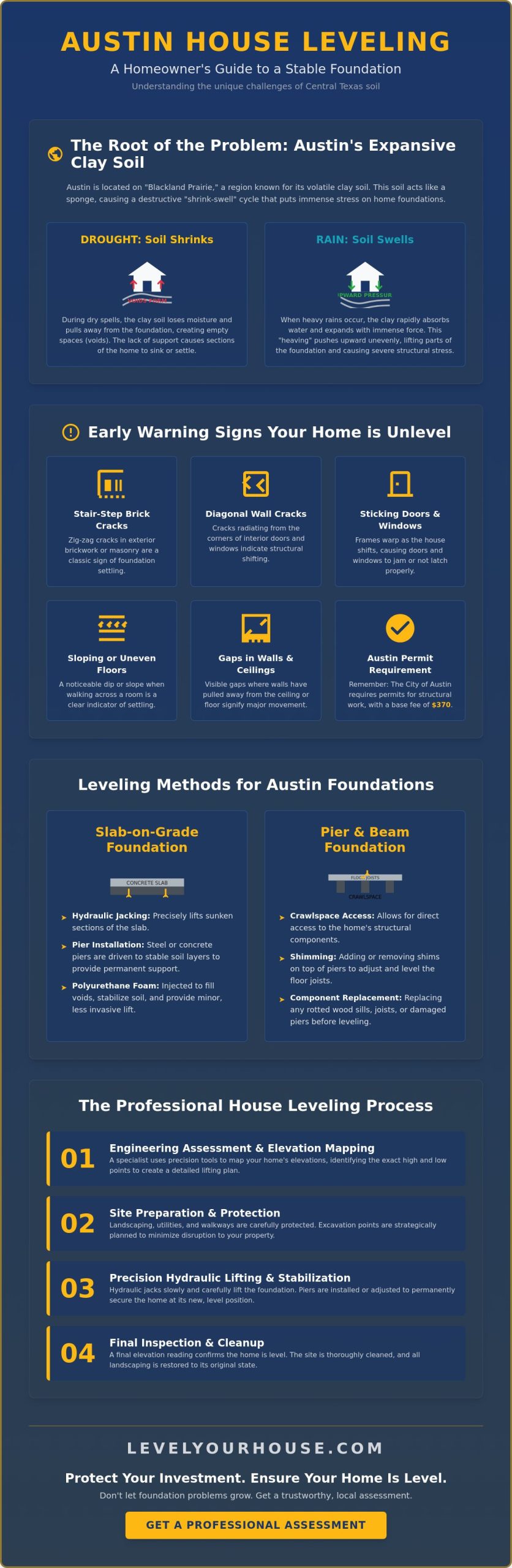House Leveling Austin: The 2026 Homeowner’s Guide to Foundation Restoration