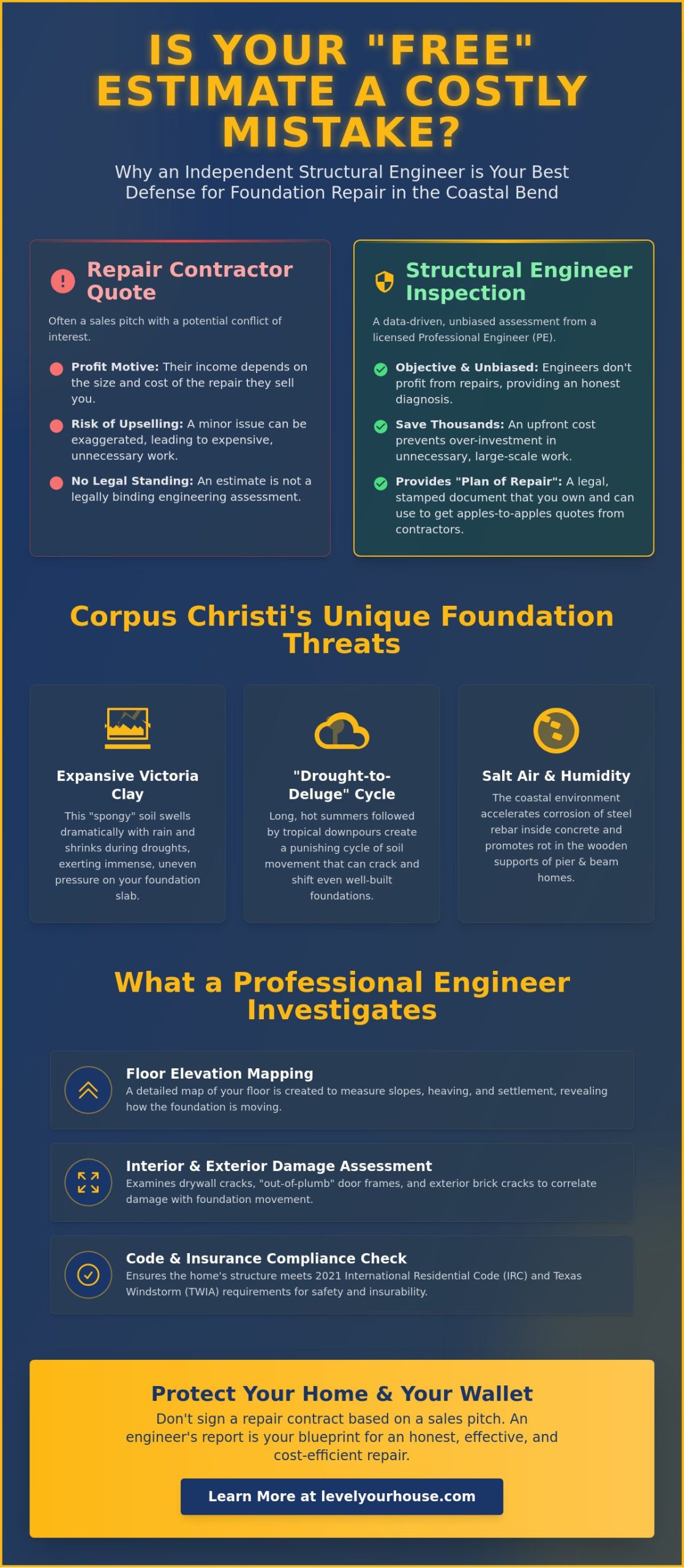 Structural Engineer Foundation Inspection in Corpus Christi: The 2026 Homeowner Guide