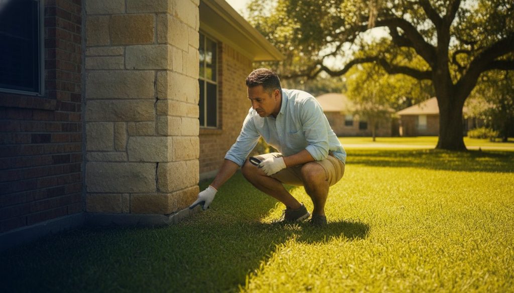 Crown Leveling Inc foundation repair in Round Rock, TX