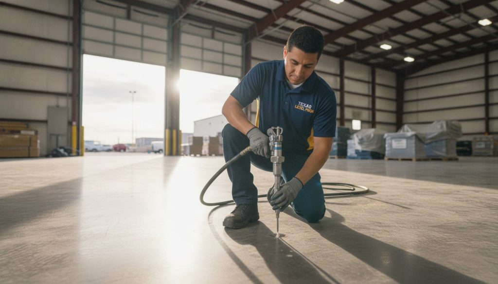 Commercial Concrete Leveling: 2026 Texas Business Guide