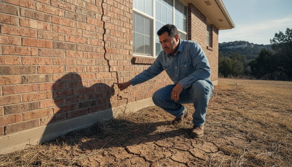 Concrete slab foundation repair services in San Antonio, TX