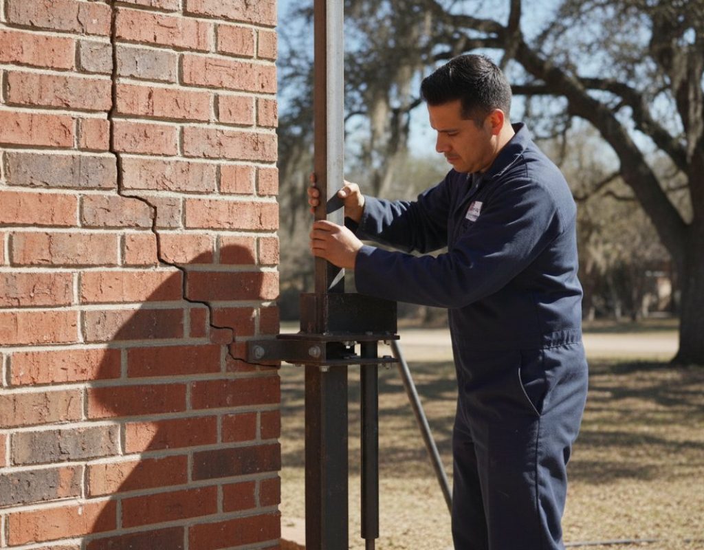 Professional concrete slab foundation repair services in Corpus Christi, TX