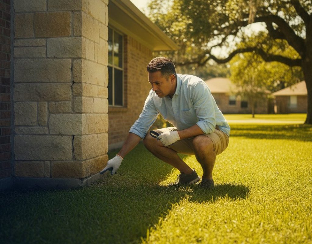 Crown Leveling Inc foundation repair in Round Rock, TX