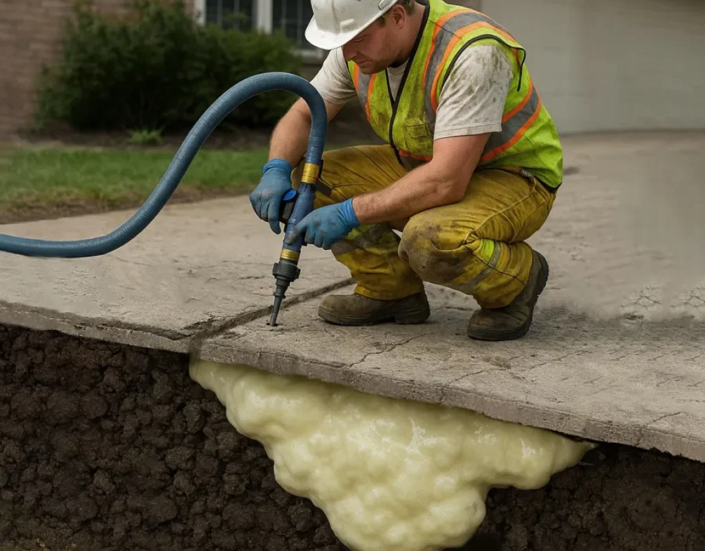 Polyurethane Foam Injection in Central Texas
